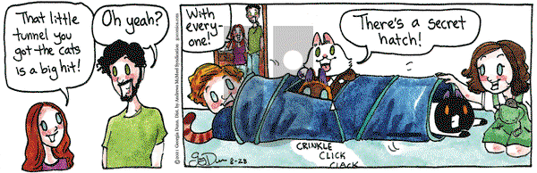 Breaking Cat News - Saturday August 28, 2021 Comic Strip