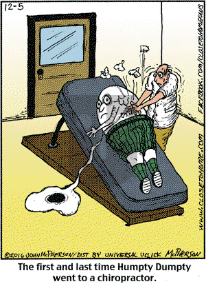 Close to Home on Monday December 5, 2016 Comic Strip