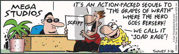 Frank and Ernest on Saturday May 16, 2015 Comic Strip