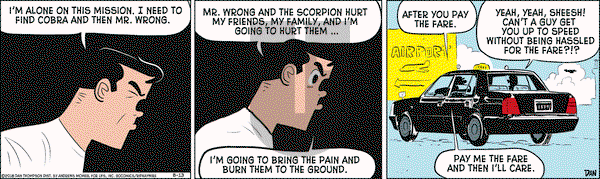 Rip Haywire on Monday August 13, 2018 Comic Strip