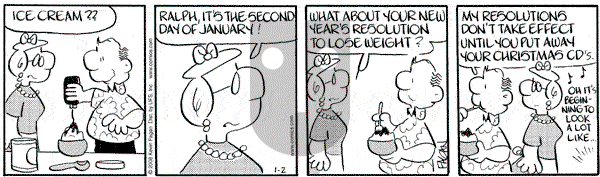 Drabble on Wednesday January 2, 2008 Comic Strip
