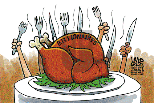 Lalo Alcaraz on Tuesday November 26, 2019 Comic Strip