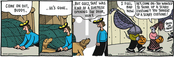 Overboard on Monday October 30, 2017 Comic Strip