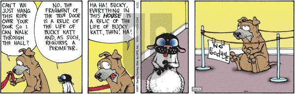 Get Fuzzy on Wednesday April 20, 2011 Comic Strip