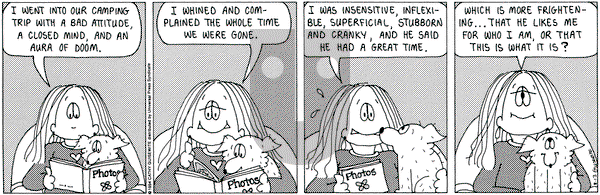 Cathy Classics on Saturday August 13, 1994 Comic Strip