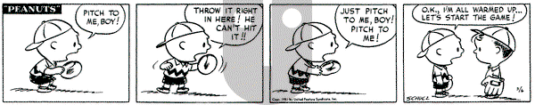 Peanuts - Tuesday March 6, 1951 Comic Strip