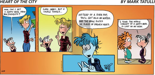 Heart of the City on Sunday June 10, 2018 Comic Strip