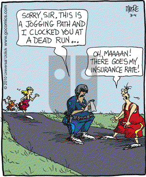 In the Bleachers on Thursday March 4, 2010 Comic Strip