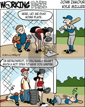 Working Daze on Monday July 23, 2007 Comic Strip