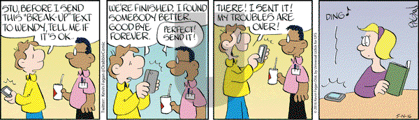 Drabble on Saturday May 14, 2016 Comic Strip