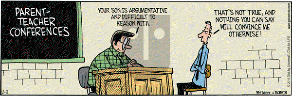 Grand Avenue on Wednesday February 3, 2016 Comic Strip