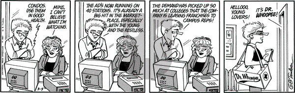Doonesbury - Monday March 9, 1987 Comic Strip