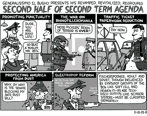 Ted Rall on Saturday November 12, 2005 Comic Strip