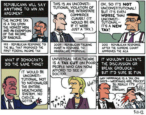 Ted Rall - Wednesday July 11, 2012 Comic Strip