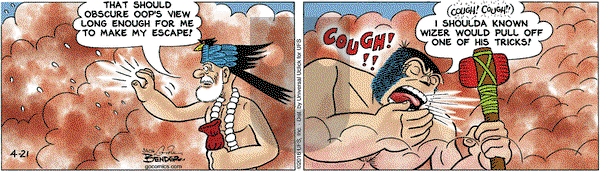 Alley Oop on Thursday April 21, 2016 Comic Strip