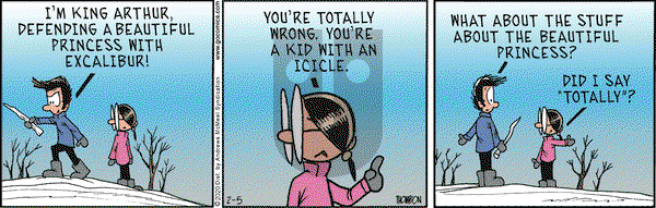 Grand Avenue on Wednesday February 5, 2020 Comic Strip