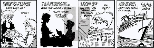 Doonesbury on Monday March 13, 1989 Comic Strip