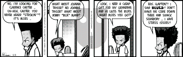The Boondocks on Thursday December 4, 2008 Comic Strip