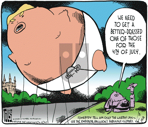 Tom Toles on Wednesday June 5, 2019 Comic Strip
