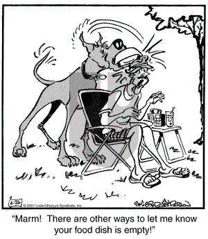 Marmaduke on Tuesday June 26, 2007 Comic Strip