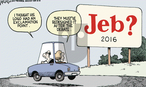 Robert Ariail on Monday August 10, 2015 Comic Strip