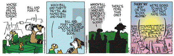 Over the Hedge on Monday February 5, 2007 Comic Strip