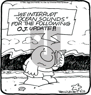 Ziggy on Tuesday August 22, 1995 Comic Strip
