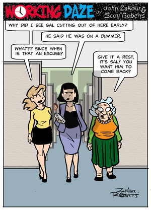 Working Daze on Tuesday May 13, 2025 Comic Strip