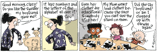 Cul de Sac on Tuesday September 4, 2012 Comic Strip