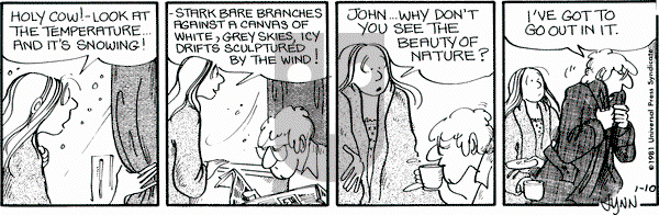 For Better or For Worse on Saturday January 10, 1981 Comic Strip