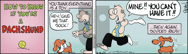 Drabble on Friday June 6, 2025 Comic Strip