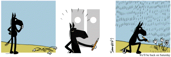 Dark Side of the Horse on Thursday April 30, 2015 Comic Strip