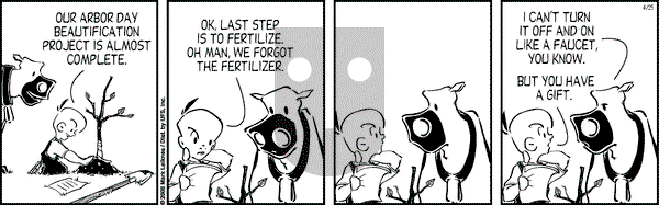 Cow and Boy Classics on Thursday July 17, 2008 Comic Strip