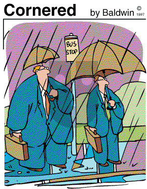 Cornered on Thursday September 11, 1997 Comic Strip