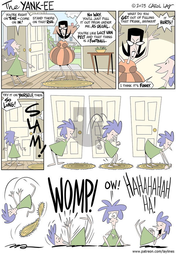 Lay Lines on Monday September 25, 2023 Comic Strip