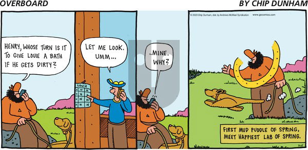 Overboard on Sunday March 15, 2020 Comic Strip