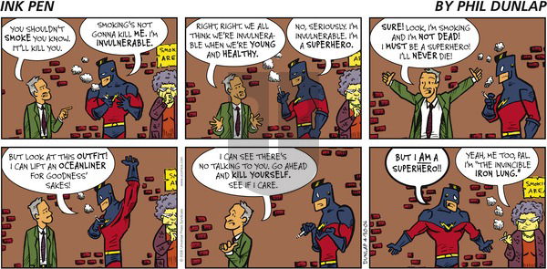 Ink Pen on Sunday April 30, 2006 Comic Strip