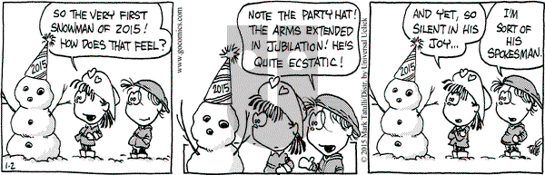 Heart of the City on Friday January 2, 2015 Comic Strip