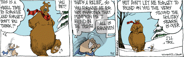 The Grizzwells on Monday December 15, 2008 Comic Strip