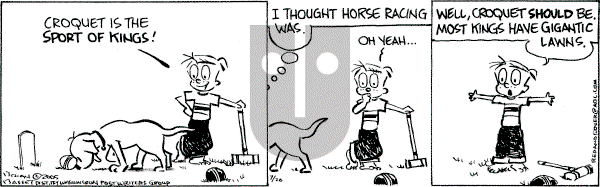 Red and Rover on Wednesday July 20, 2005 Comic Strip