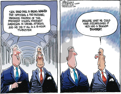Stuart Carlson - Friday March 8, 2013 Comic Strip