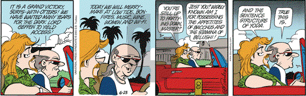 Doonesbury on Thursday June 23, 2005 Comic Strip