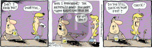 The Duplex on Friday November 21, 2003 Comic Strip