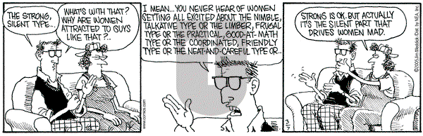 Monty on Monday March 7, 2005 Comic Strip