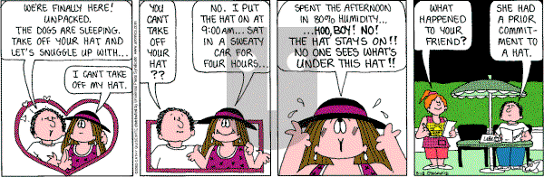 Cathy Classics - Monday August 18, 2003 Comic Strip