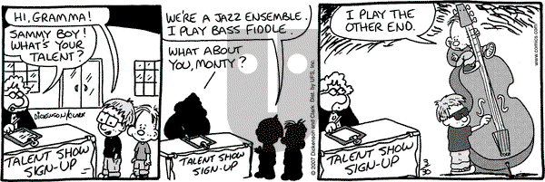 Lola - Friday March 30, 2007 Comic Strip