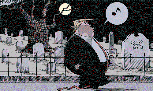 Robert Ariail on Tuesday October 6, 2020 Comic Strip