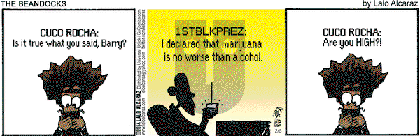 La Cucaracha on Wednesday February 5, 2014 Comic Strip
