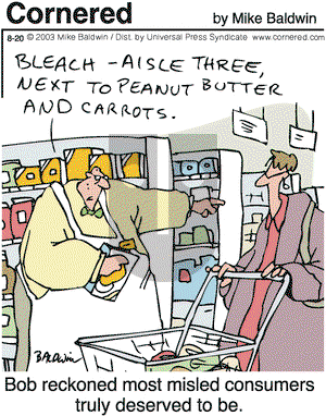 Cornered on Wednesday August 20, 2003 Comic Strip