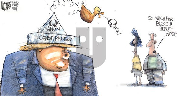 Matt Davies on Sunday October 18, 2020 Comic Strip